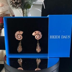 Heidi Daus Shell Earrings ONLY